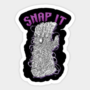 Snap It Sticker